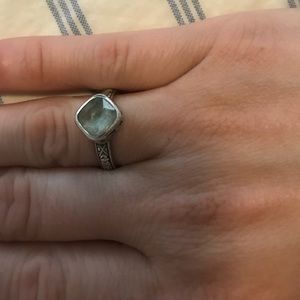 Silpada Frozen lake ring